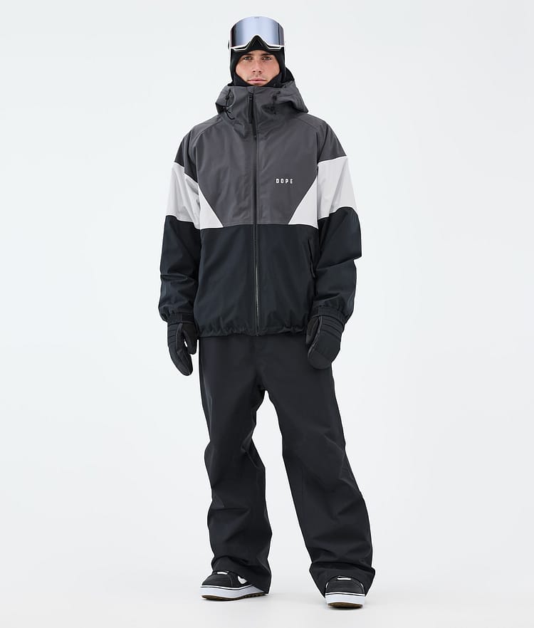 Dope Spartan Kurtka Snowboardowa Mężczyźni Sport Phantom/Light Grey/Black Renewed, Image 2 of 8