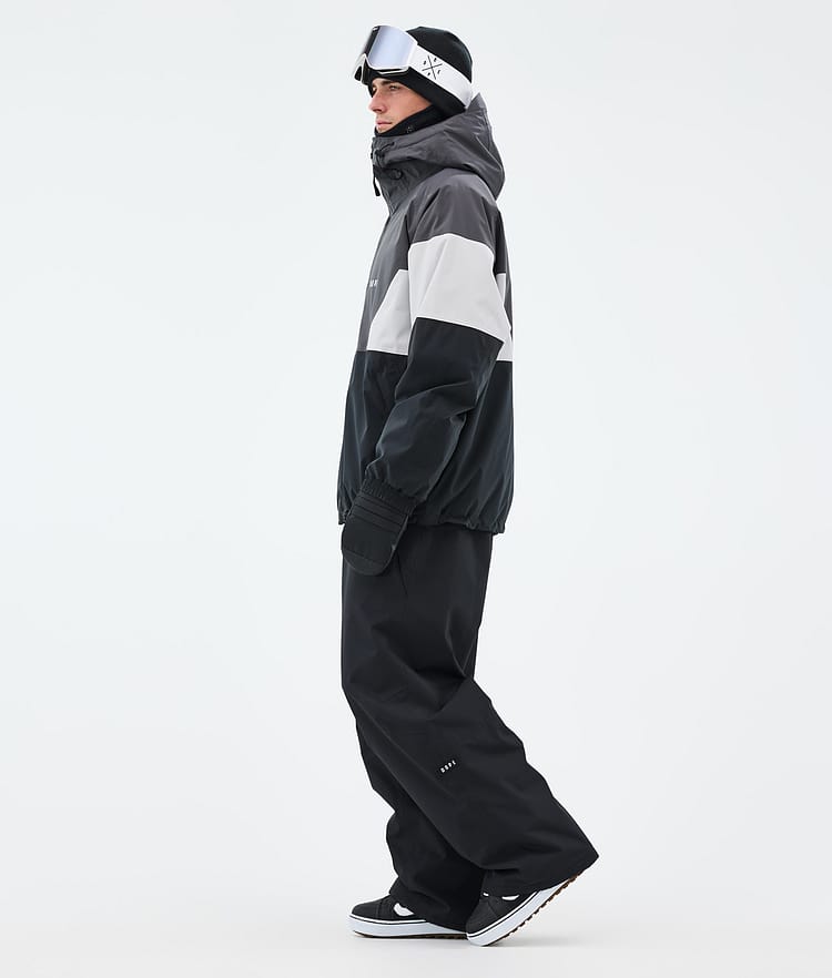Dope Spartan Kurtka Snowboardowa Mężczyźni Sport Phantom/Light Grey/Black Renewed, Image 3 of 8