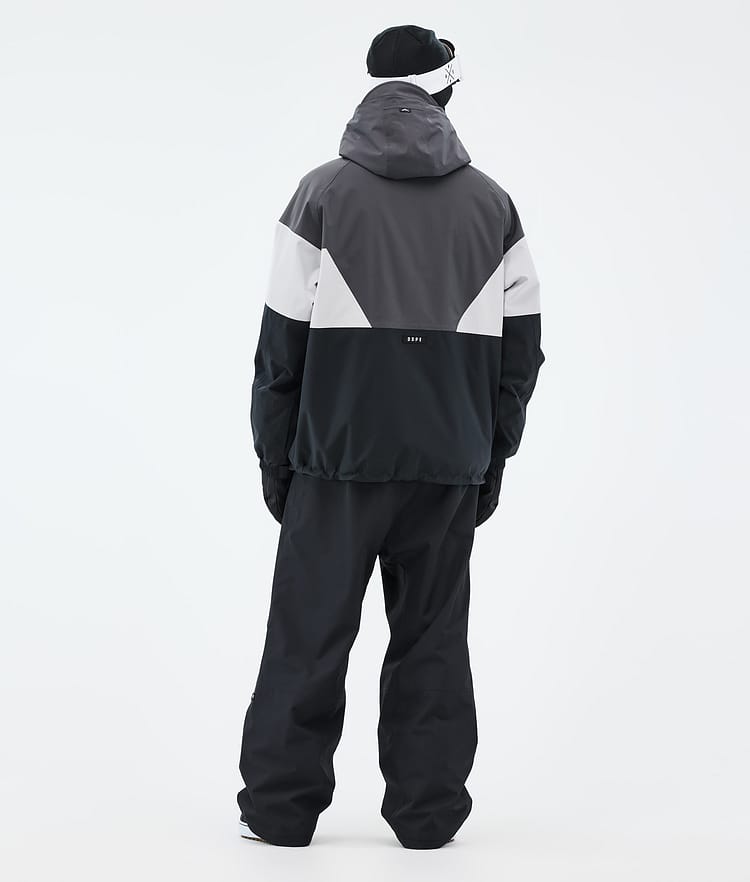 Dope Spartan Kurtka Snowboardowa Mężczyźni Sport Phantom/Light Grey/Black Renewed, Image 4 of 8