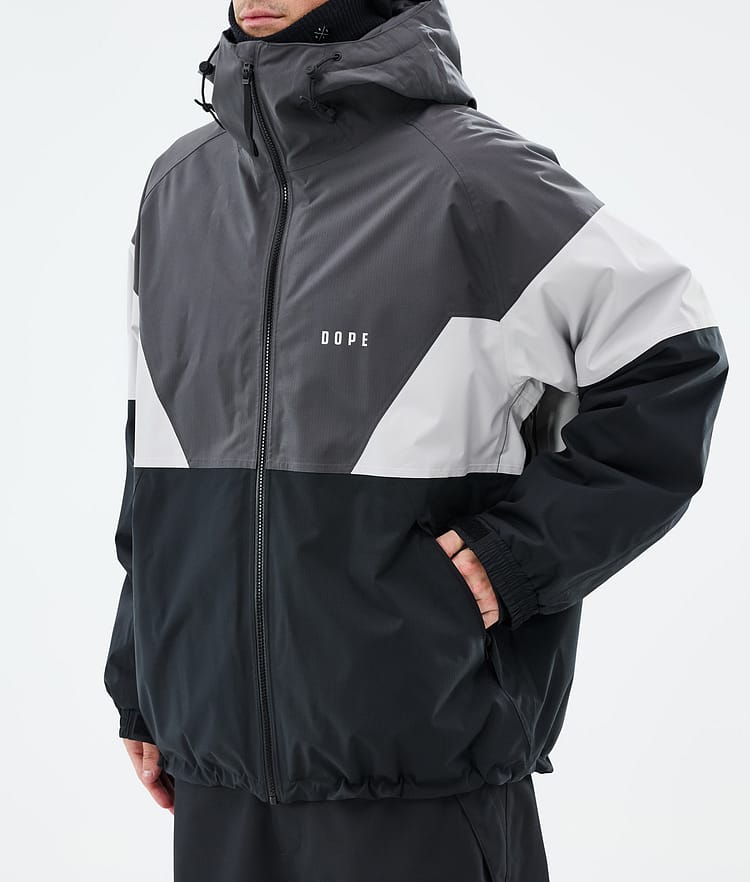 Dope Spartan Kurtka Snowboardowa Mężczyźni Sport Phantom/Light Grey/Black Renewed, Image 7 of 8