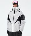 Dope Spartan Ski Jacket Men Spike Light Grey/Black