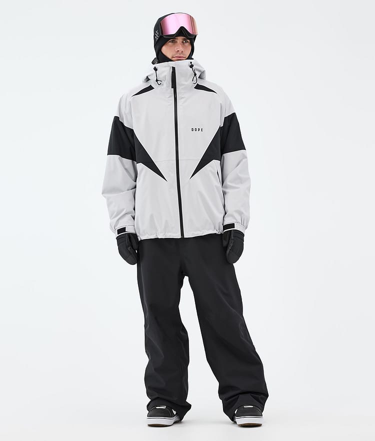 Dope Spartan Snowboard Jacket Men Spike Light Grey/Black, Image 2 of 8