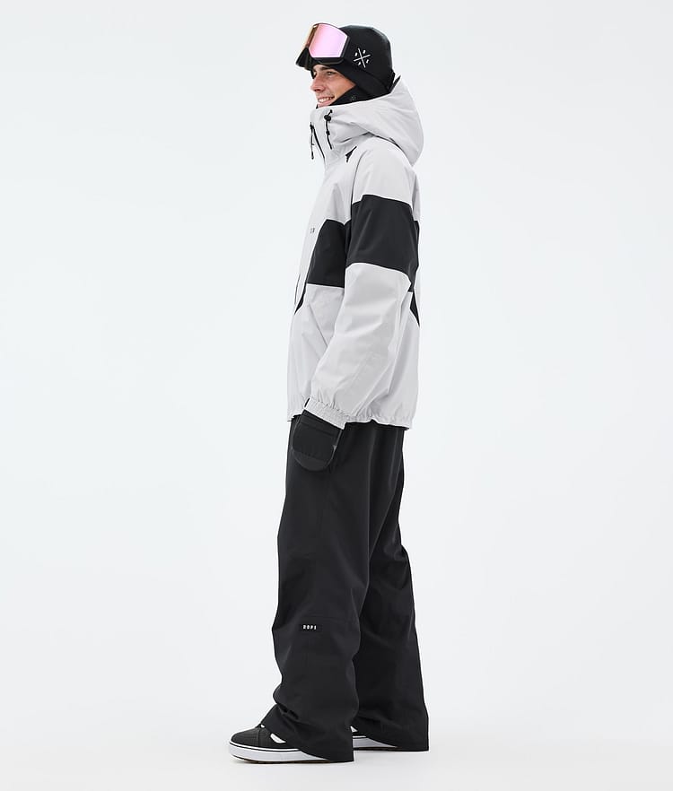 Dope Spartan Snowboard Jacket Men Spike Light Grey/Black, Image 3 of 8
