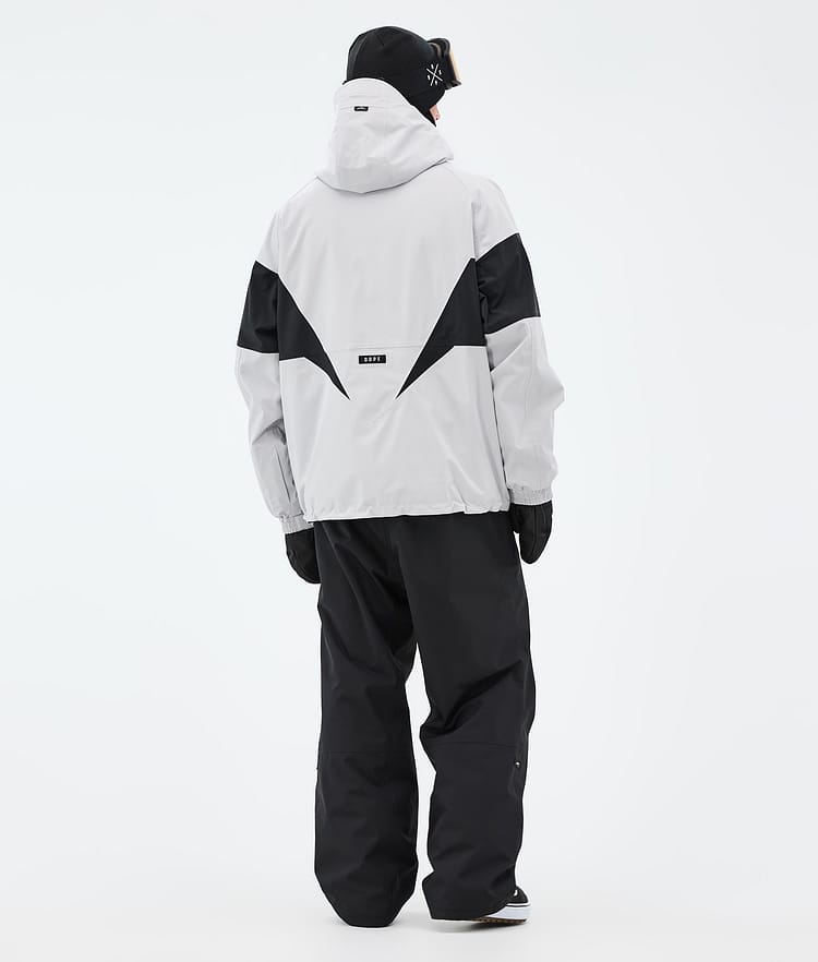 Dope Spartan Snowboard Jacket Men Spike Light Grey/Black, Image 4 of 8