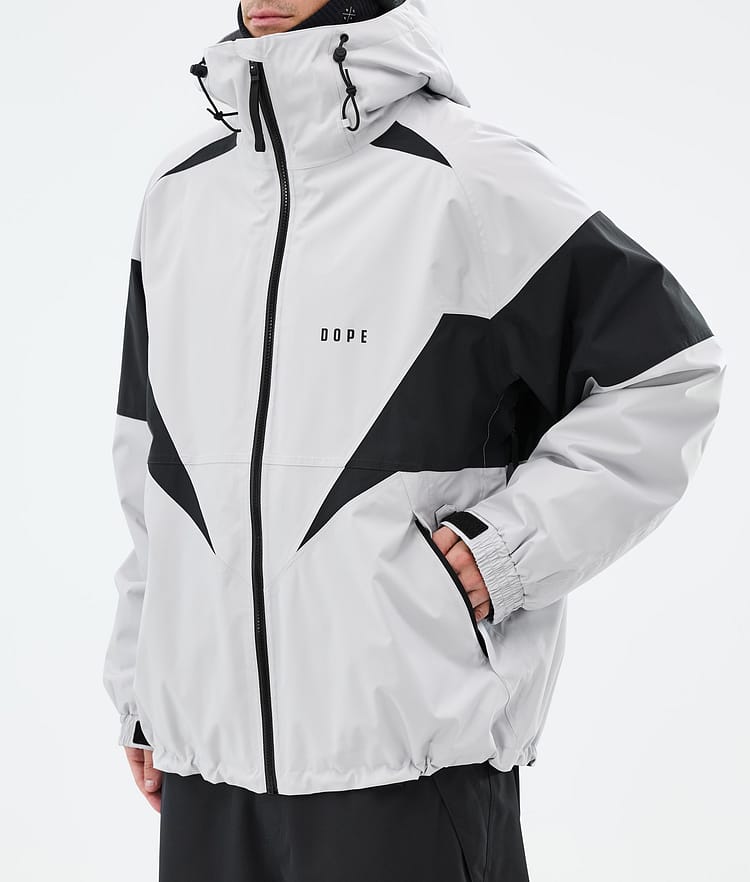 Dope Spartan Snowboard Jacket Men Spike Light Grey/Black, Image 7 of 8