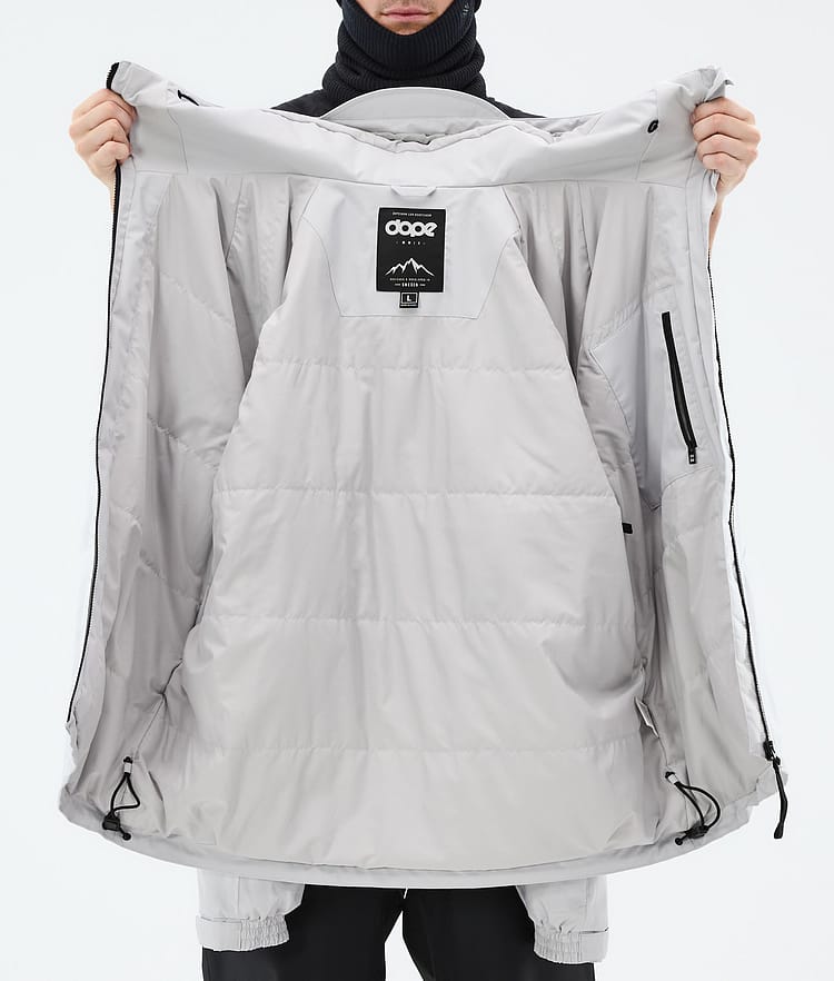 Dope Spartan Giacca Sci Uomo Spike Light Grey/Black, Image 8 of 8