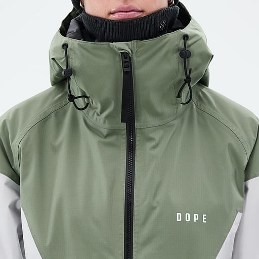 Front Zipper with Inner Placket