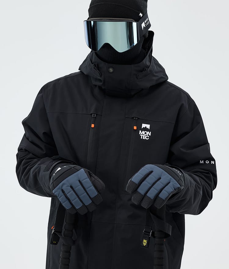 Montec Kilo Ski Gloves Metal Blue, Image 3 of 4