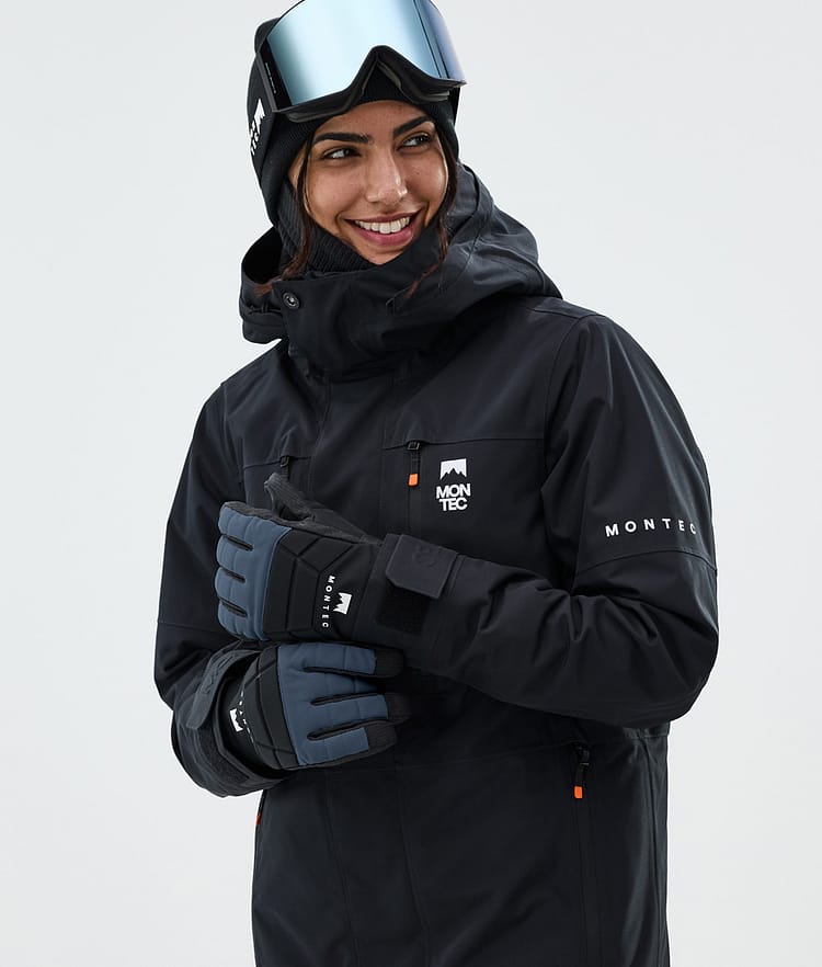 Montec Kilo Ski Gloves Metal Blue, Image 4 of 4
