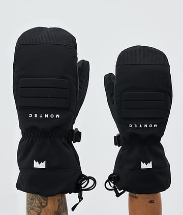 Montec Roast Snow Mittens Black