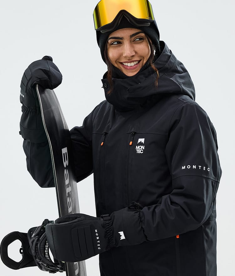 Montec Roast Snow Mittens Black, Image 4 of 4