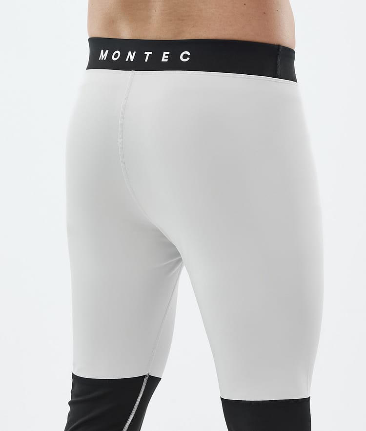 Montec Alpha Base Layer Pant Men Light Grey/Black/Olive Green, Image 6 of 7