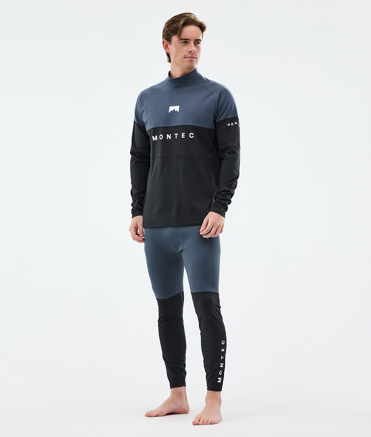 Montec Alpha Base Layer Pant Men Metal Blue/Black, Image 3 of 7