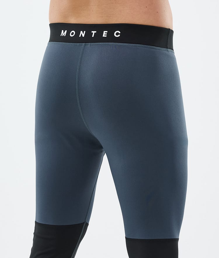 Montec Alpha Base Layer Pant Men Metal Blue/Black, Image 6 of 7