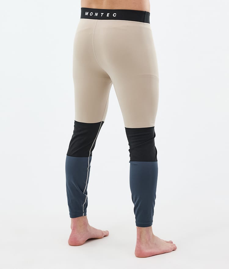 Montec Alpha Base Layer Pant Men Sand/Black/Metal Blue, Image 2 of 7
