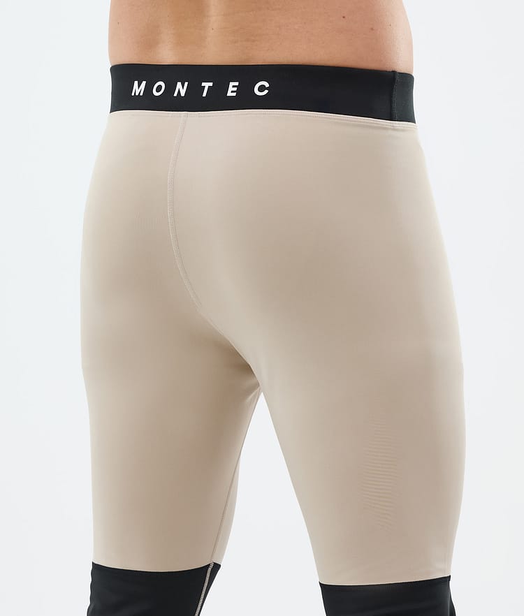 Montec Alpha Base Layer Pant Men Sand/Black/Metal Blue, Image 6 of 7