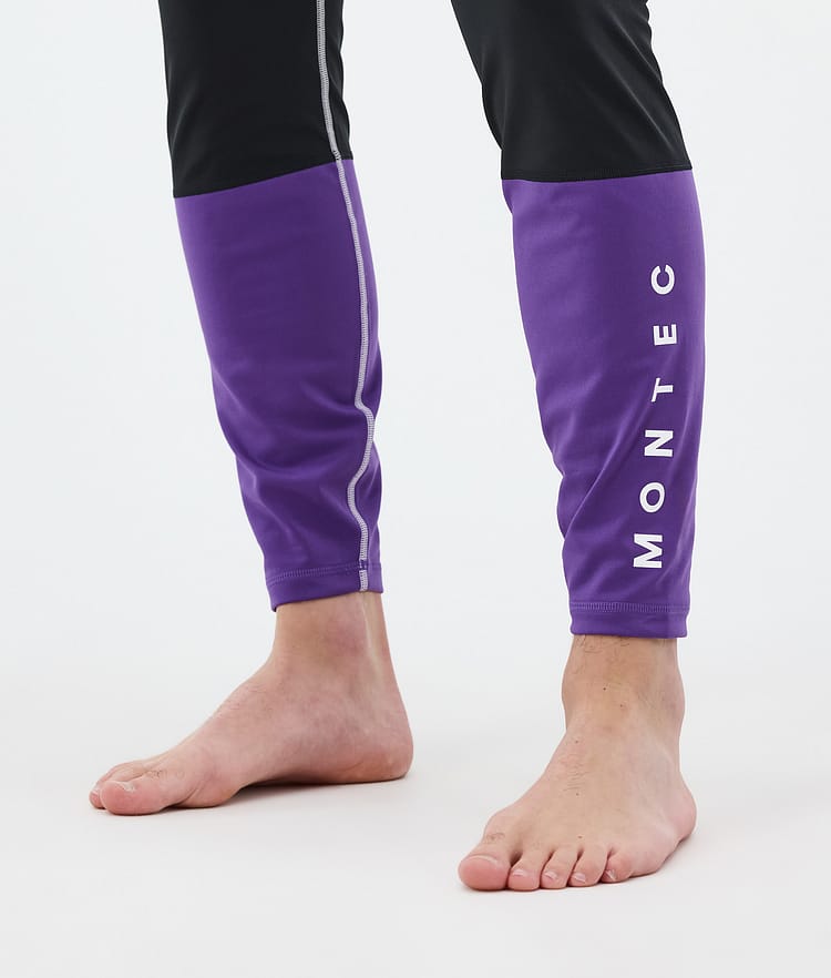 Montec Alpha Base Layer Pant Men Light Grey/Black/Vivid Purple, Image 7 of 7