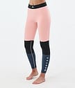 Montec Alpha W Base Layer Pant Women Soft Pink/Black/Metal Blue