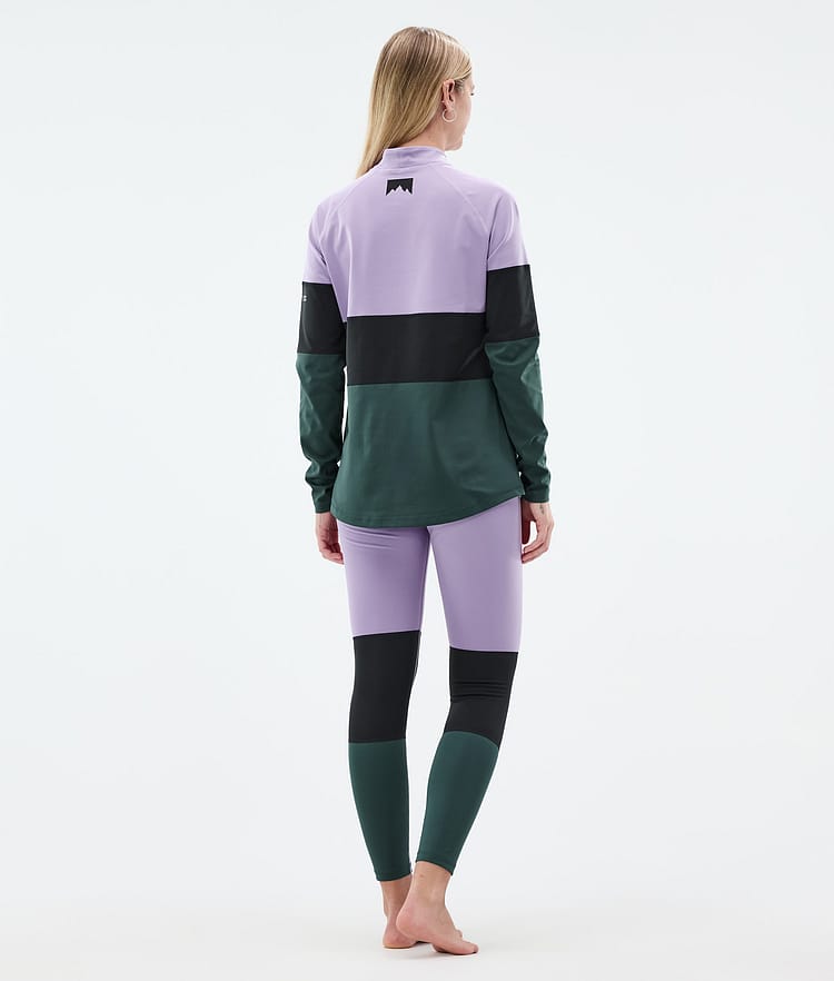 Montec Alpha W Base Layer Pant Women Faded Violet/Black/Dark Atlantic, Image 4 of 7