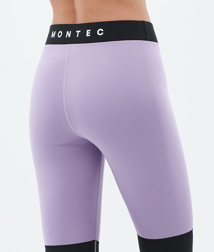 Montec Alpha W Base Layer Pant Women Faded Violet/Black/Dark Atlantic, Image 6 of 7