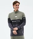 Montec Alpha Base Layer Top Men Greenish/Black/Phantom