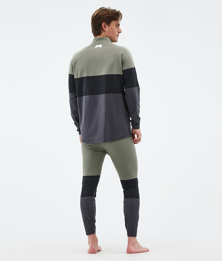 Montec Alpha Base Layer Top Men Greenish/Black/Phantom, Image 4 of 5