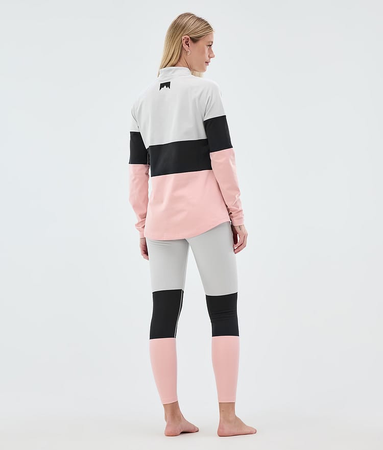 Montec Alpha W Base Layer Top Women Light Grey/Black/Soft Pink, Image 4 of 5