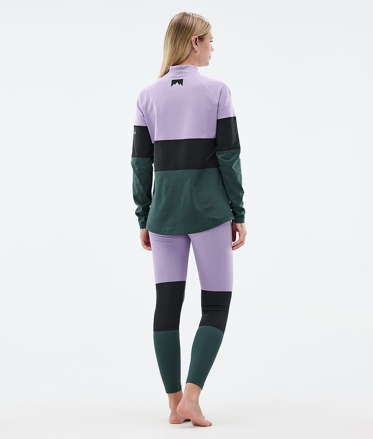 Montec Alpha W Base Layer Top Women Faded Violet/Black/Dark Atlantic, Image 4 of 5