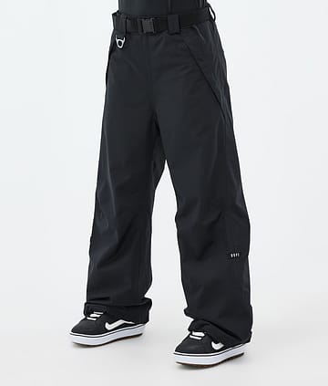 Dope Big W Snowboard Pants Black Renewed