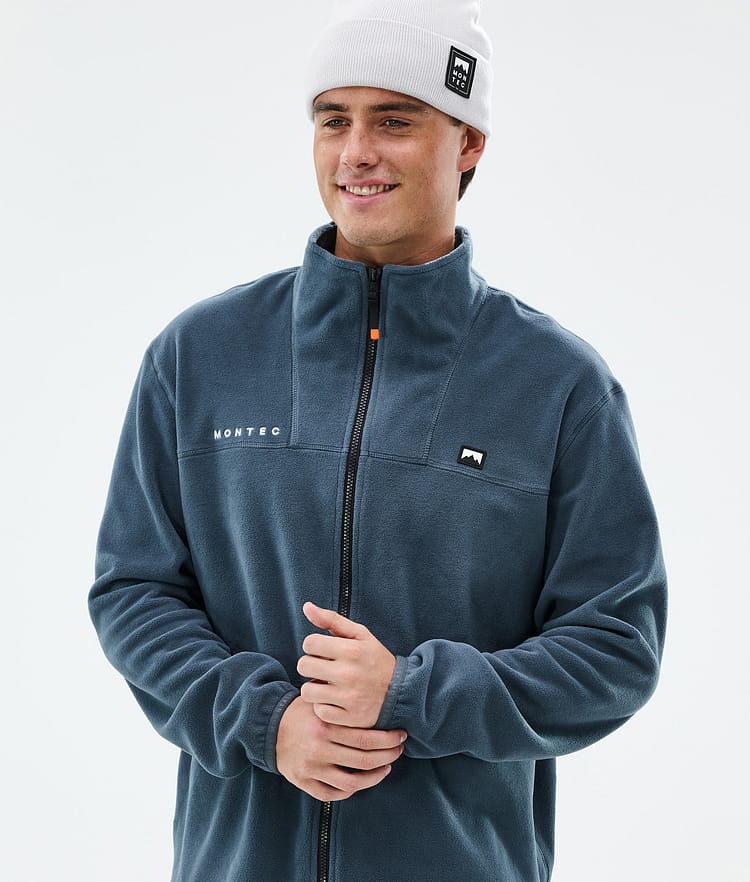 Montec Bravo Fleece Sweater Men Metal Blue, Image 2 of 5