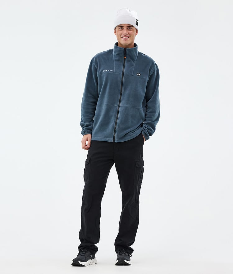Montec Bravo Fleece Sweater Men Metal Blue, Image 3 of 5