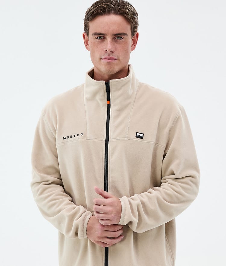 Montec Bravo Fleece Sweater Men Sand, Image 2 of 5