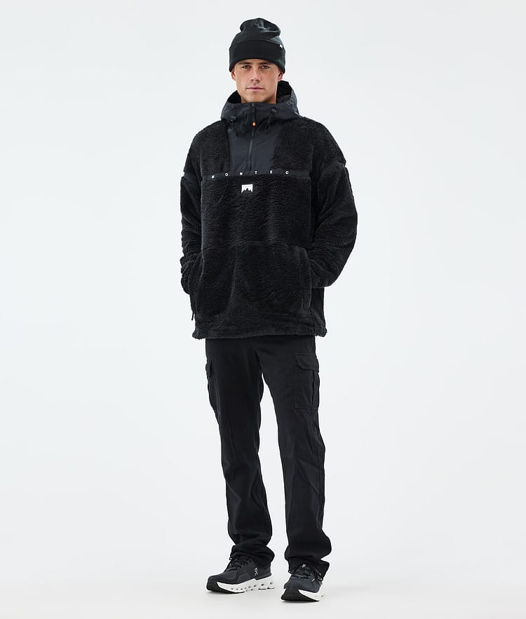 Montec Uniform Fleece Hoodie Men Black, Image 3 of 6