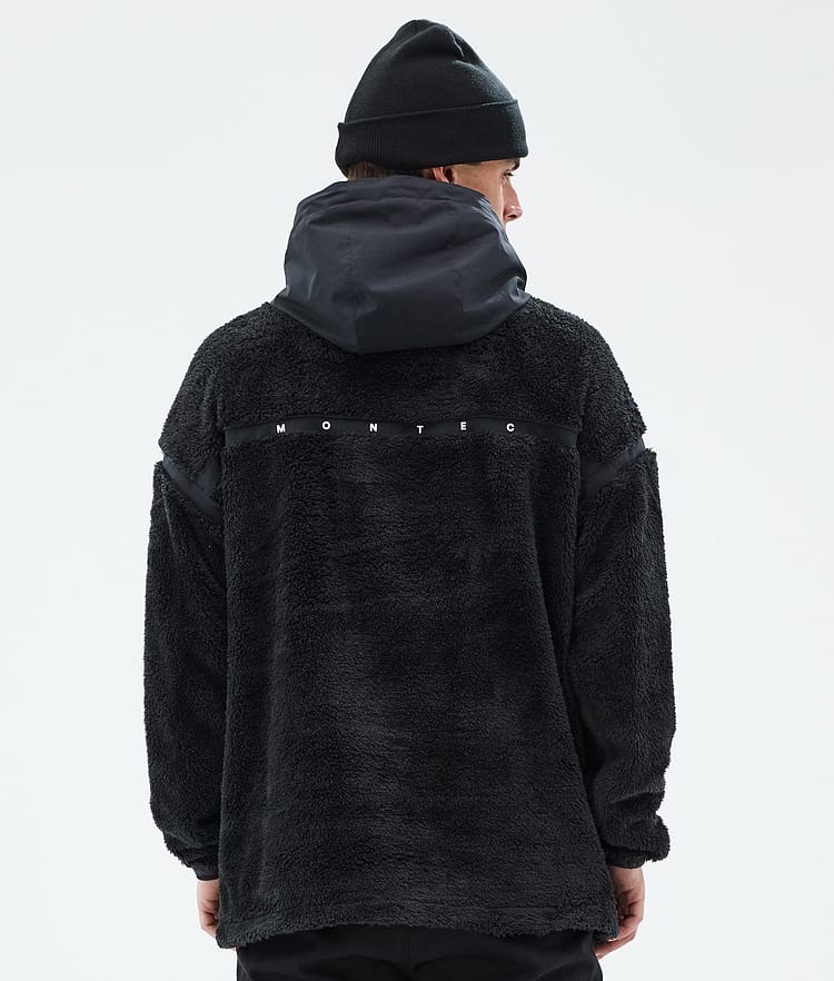 Montec Uniform Fleece Hoodie Men Black, Image 5 of 6