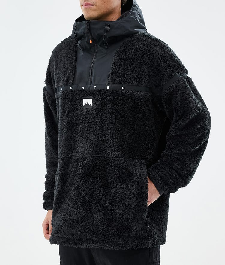 Montec Uniform Fleece Hoodie Men Black, Image 6 of 6