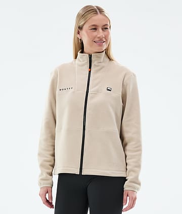 Montec Bravo W Fleece Sweater Sand