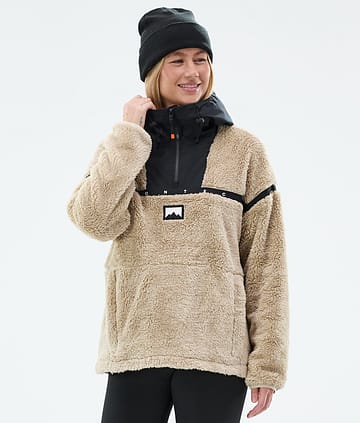 Montec Uniform W Fleece Hoodie Sand/Black