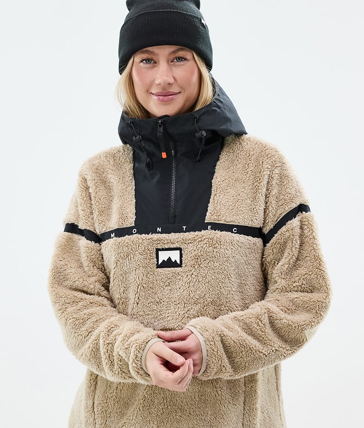 Montec Uniform W Fleece Hoodie Women Sand/Black, Image 2 of 6