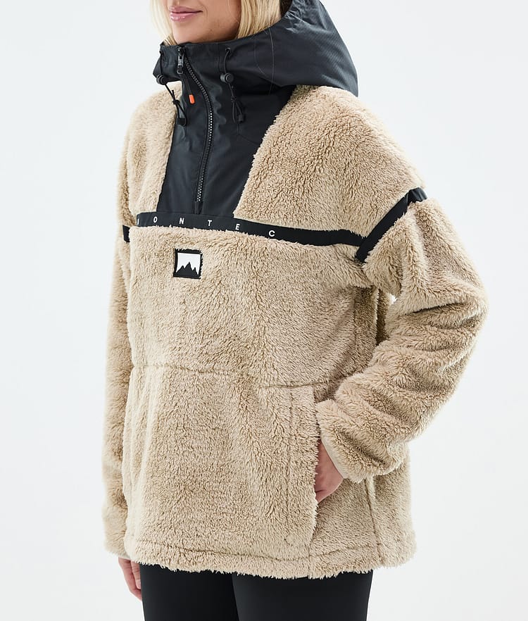 Montec Uniform W Fleece Hoodie Women Sand/Black, Image 6 of 6