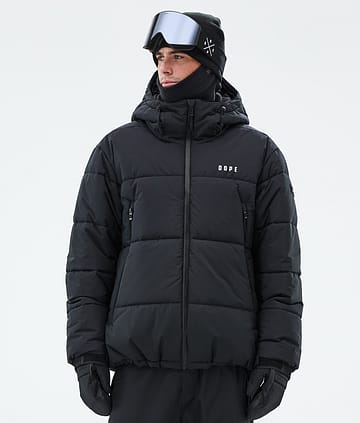 Dope Puffer Full Zip Ski Jacket Black