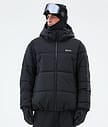Dope Puffer Full Zip Ski Jacket Men Black