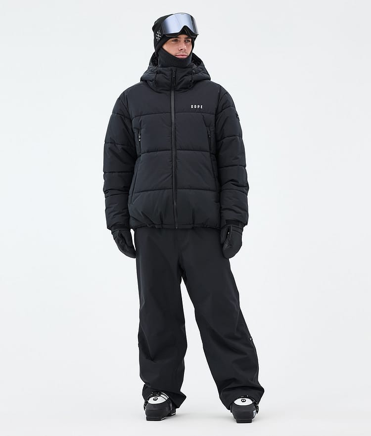 Dope Puffer Full Zip Ski Jacket Men Black, Image 3 of 9