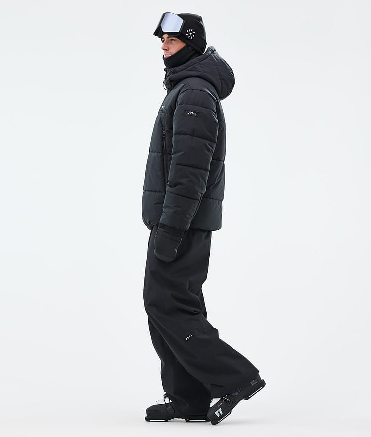 Dope Puffer Full Zip Ski Jacket Men Black, Image 4 of 9