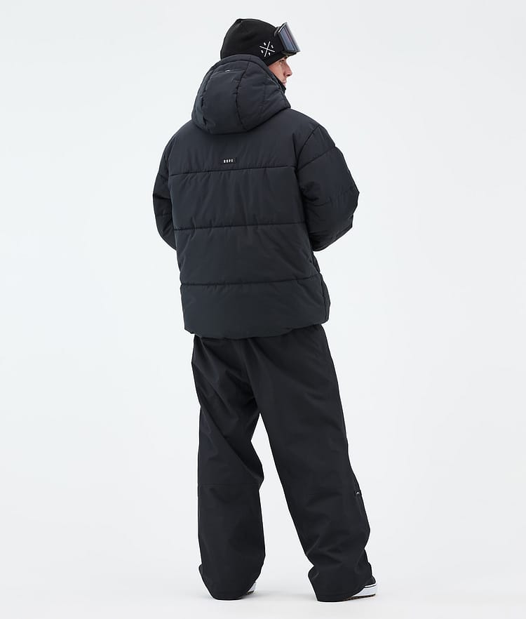 Dope Puffer Full Zip Snowboardjacka Herr Black, Image 5 of 9