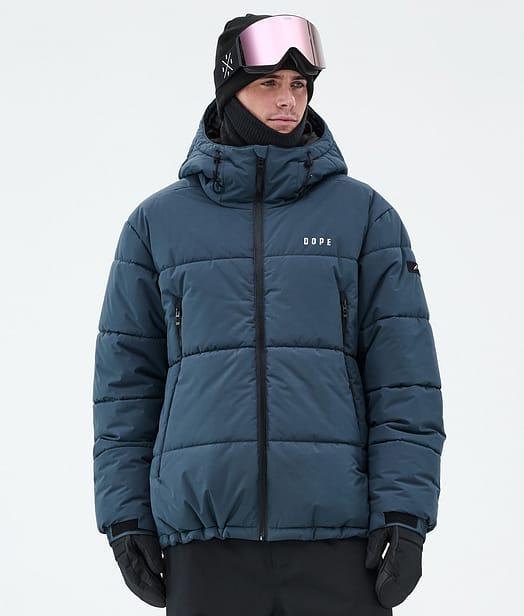 Dope Puffer Full Zip Snowboard Jacket Men