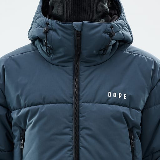 Front Zipper with Double Plackets