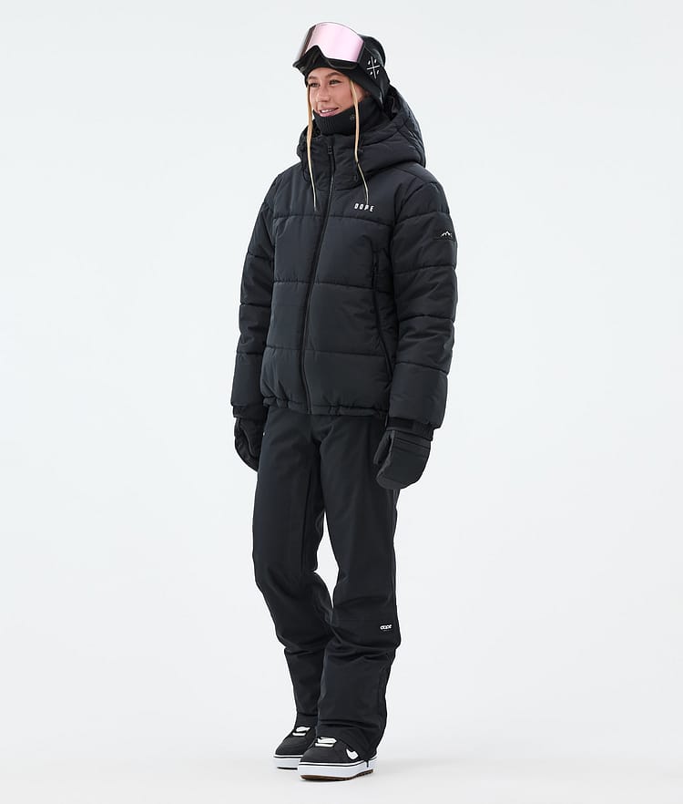 Dope Puffer W Full Zip Snowboard Jacket Women Black, Image 3 of 9