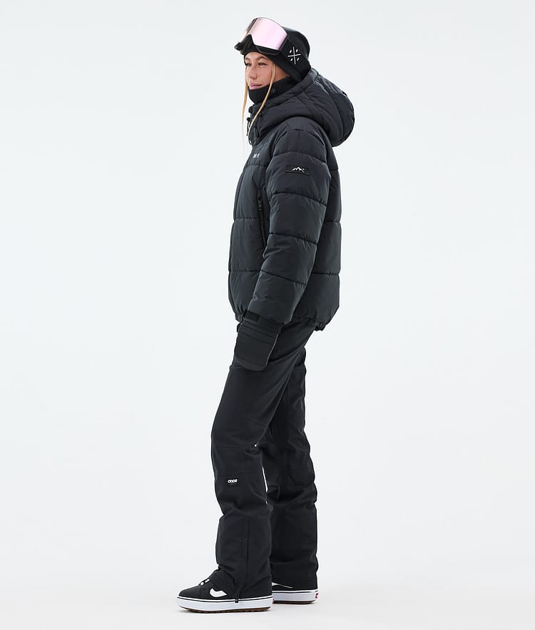 Dope Puffer W Full Zip Snowboard Jacket Women Black, Image 4 of 9