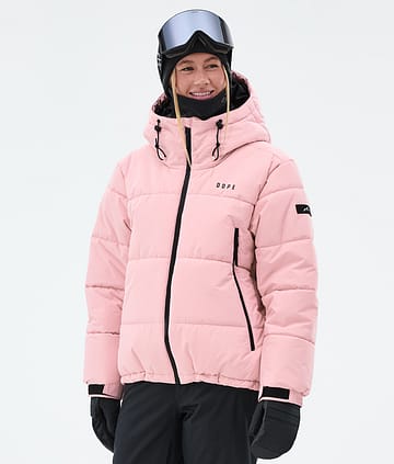 Dope Puffer W Full Zip Ski Jacket Soft Pink