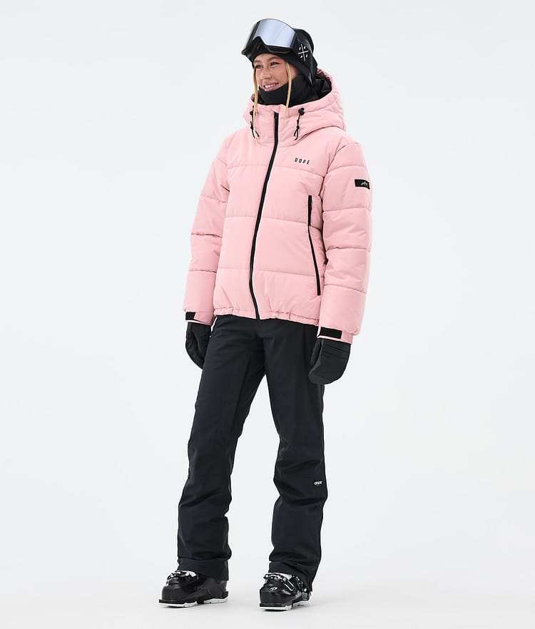 Dope Puffer W Full Zip Ski Jacket Women Soft Pink, Image 3 of 9